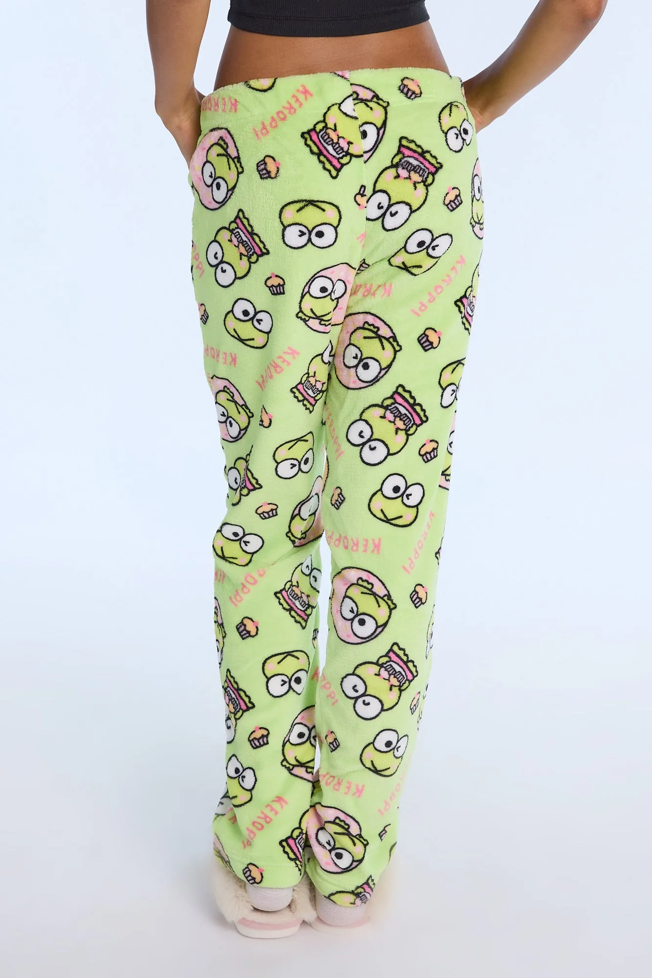 Keroppi Plush Pajama Pants sold by Bluenotes product image thumbnail 3