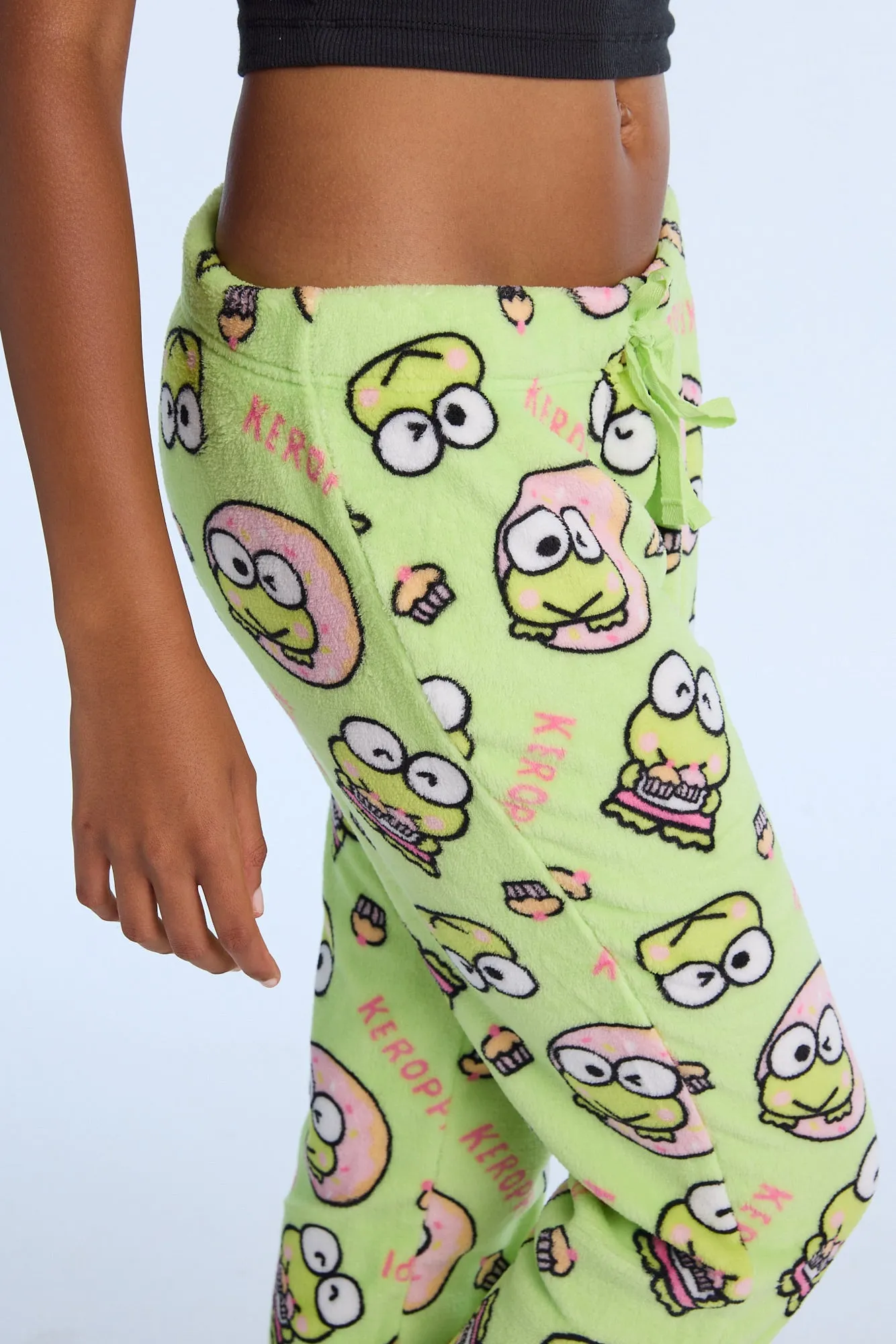 Keroppi Plush Pajama Pants sold by Bluenotes product image thumbnail 2