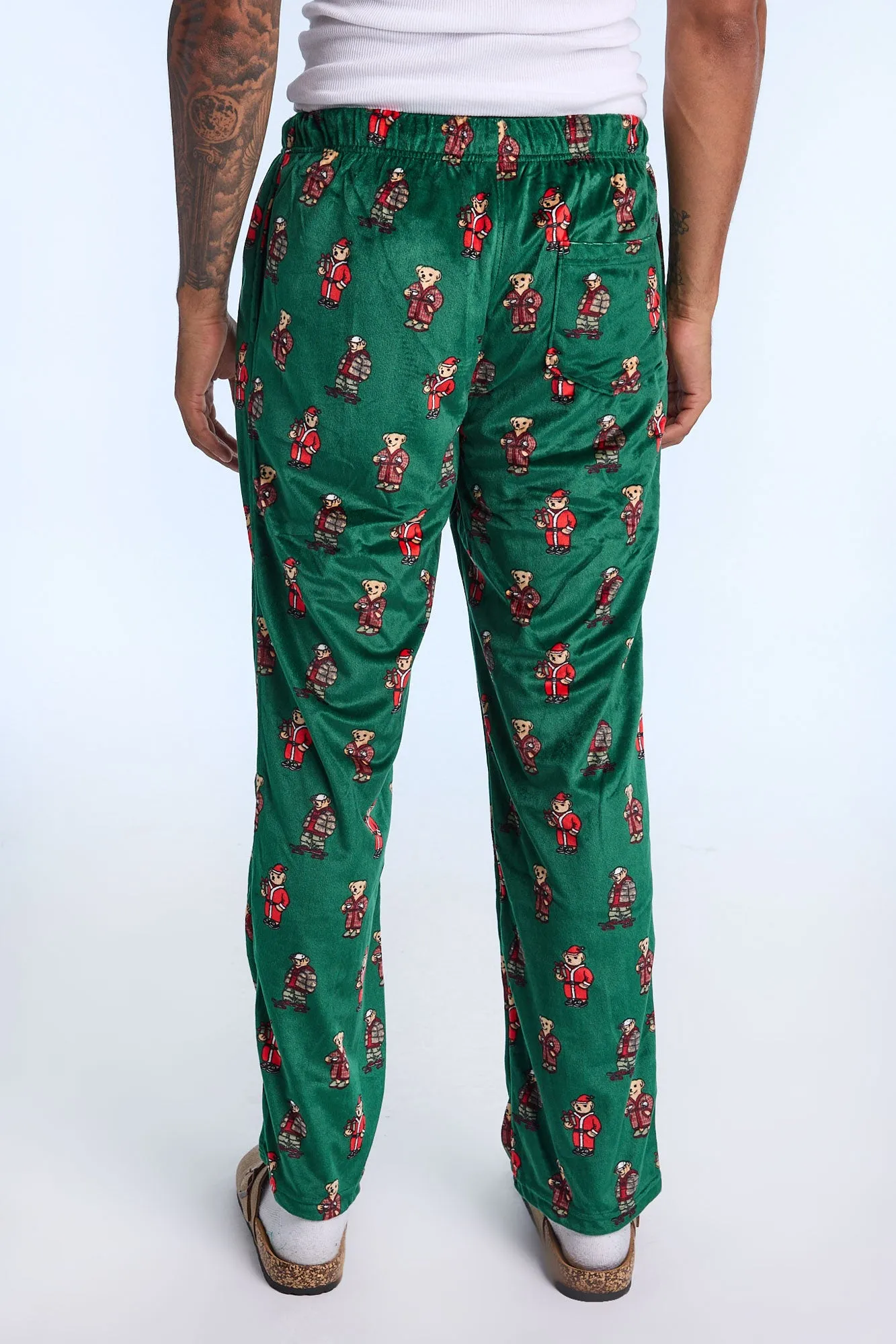 Holiday Bear Plush Pajama Pants sold by Bluenotes product image thumbnail 3