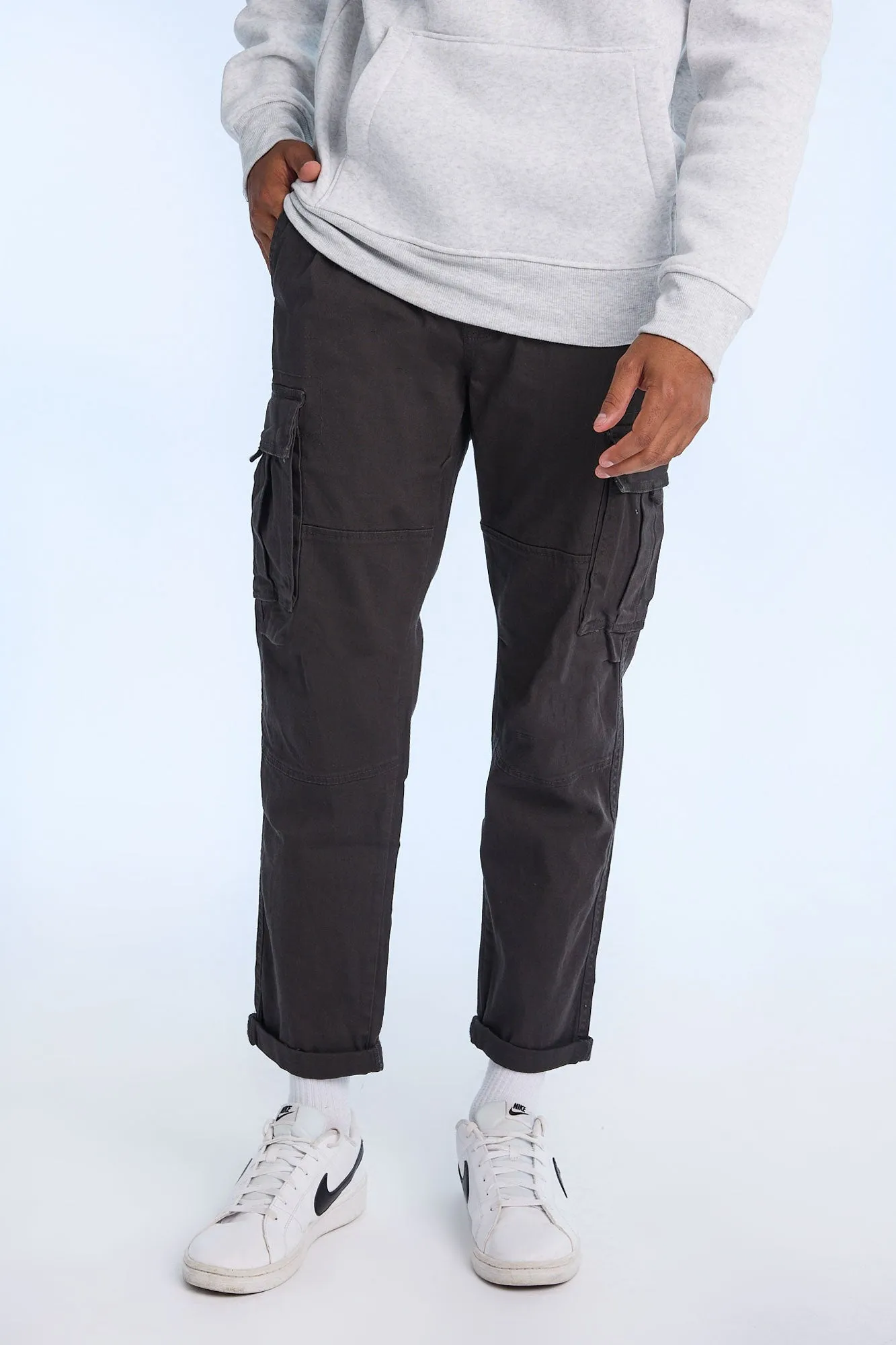 Relaxed Cargo Twill Pants sold by Bluenotes