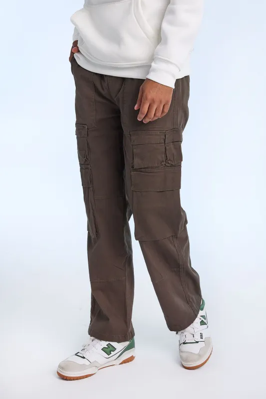Baggy Cargo Twill Pants sold by Bluenotes