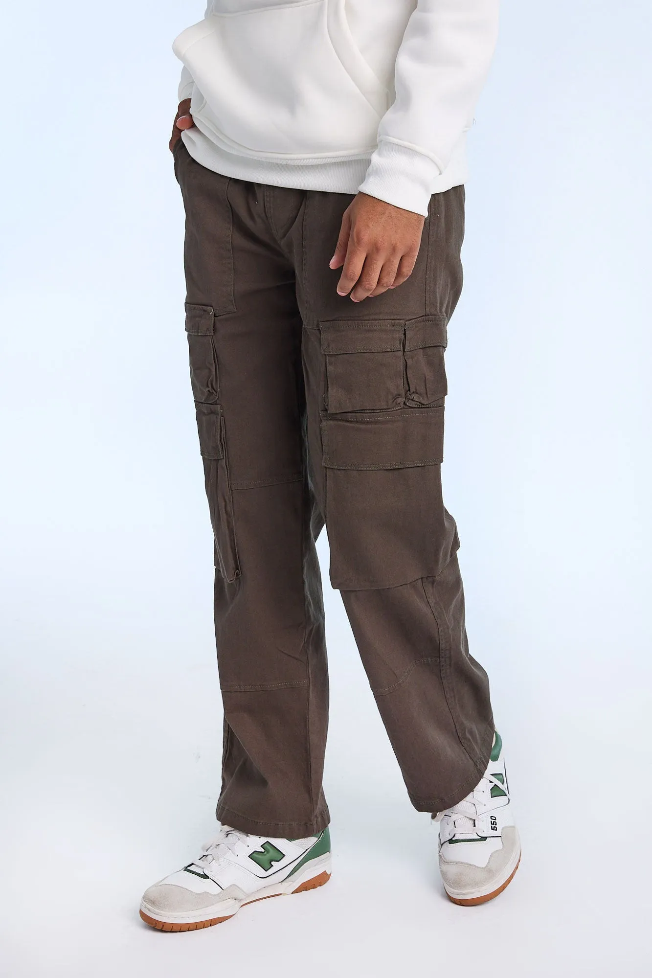 Baggy Cargo Twill Pants sold by Bluenotes