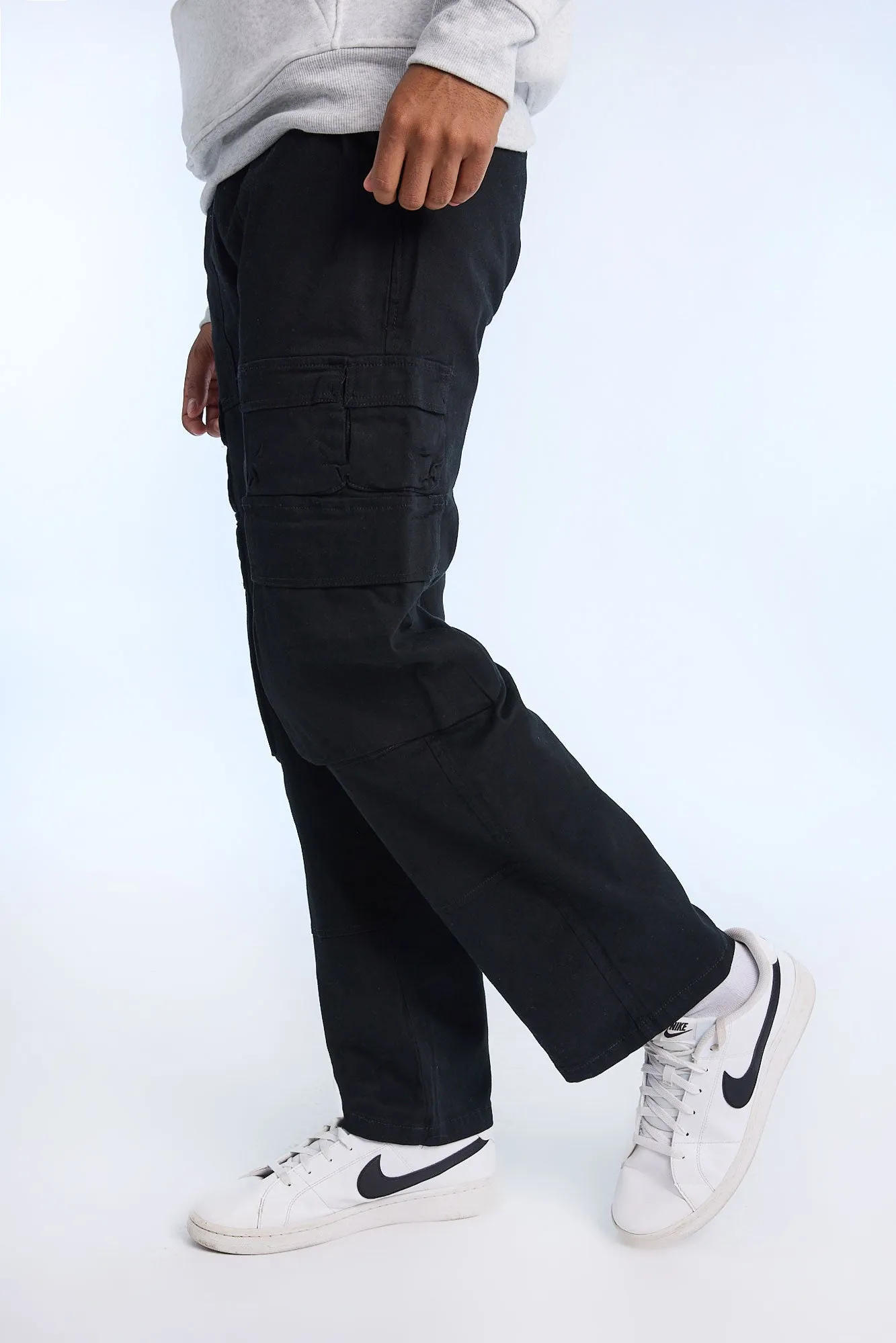 Baggy Cargo Twill Pants sold by Bluenotes product image thumbnail 2