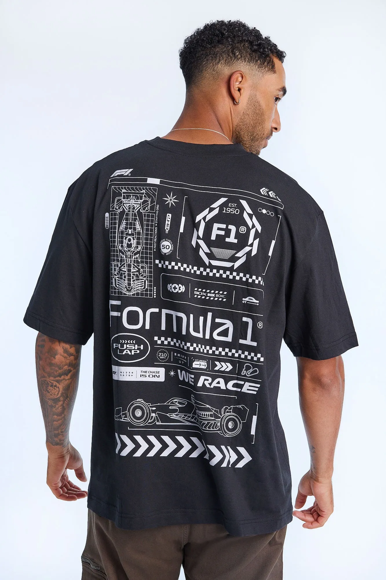 Formula 1 Grand Prix Graphic Tee sold by Bluenotes