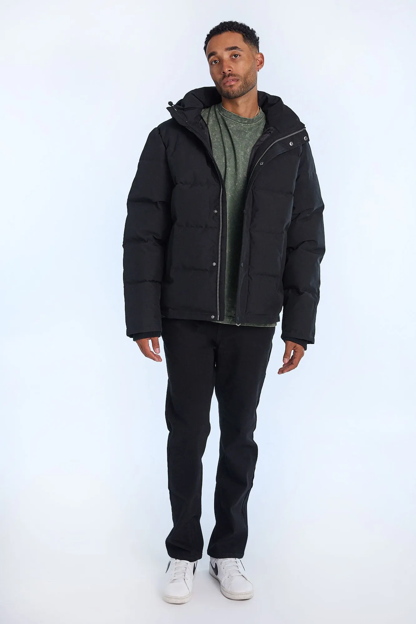 North Western Hooded Puffer Jacket sold by Bluenotes product image thumbnail 5