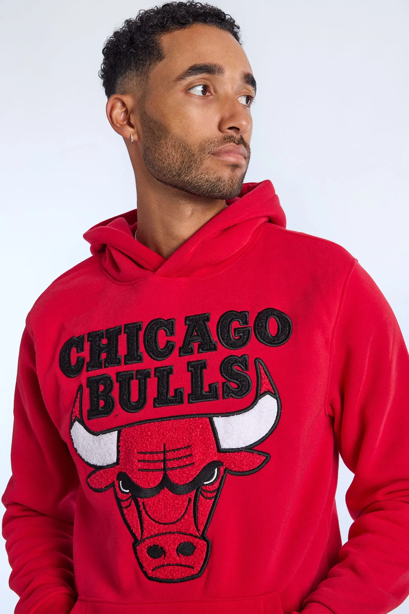 Chicago Bulls Chenille Hoodie sold by Bluenotes product image thumbnail 2