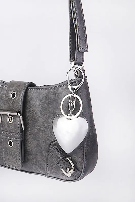 Metal Heart Bag Charm sold by Bluenotes