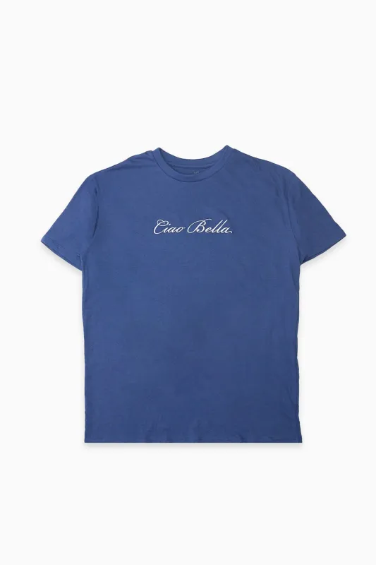 Ciao Bella Graphic Boyfriend Tee sold by Bluenotes