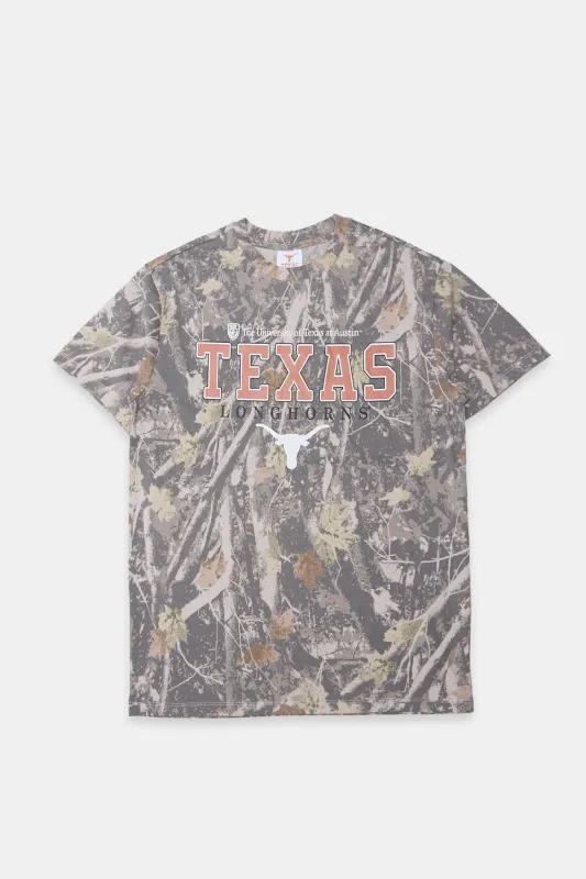 Texas Longhorns Graphic Tree Camouflage Boyfriend Tee sold by Bluenotes