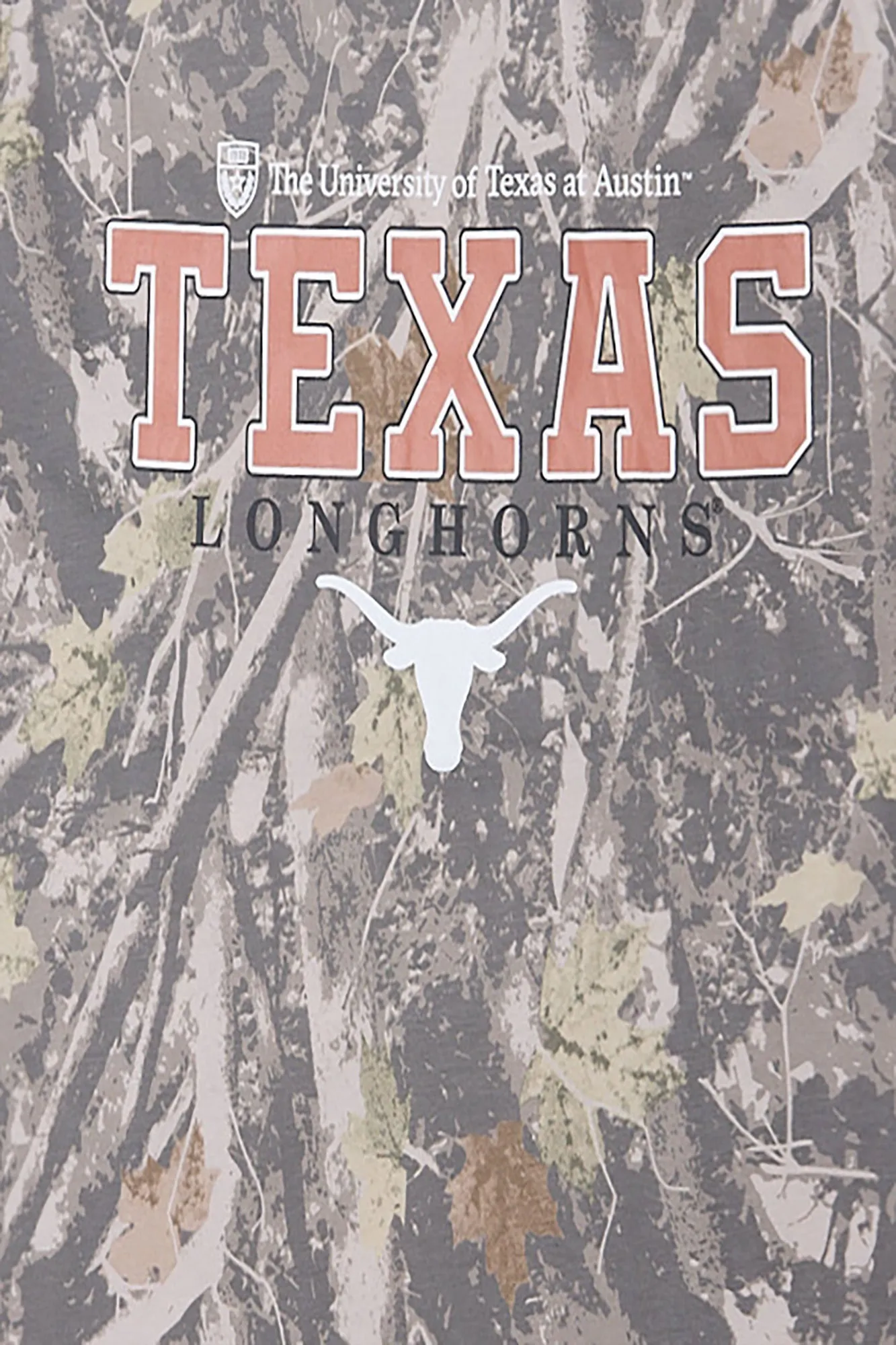Texas Longhorns Graphic Tree Camouflage Boyfriend Tee sold by Bluenotes product image thumbnail 2