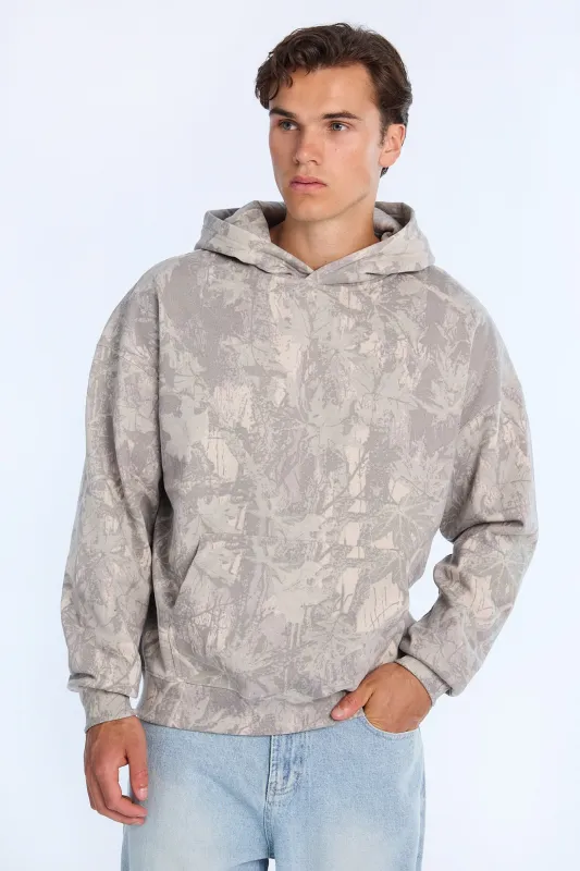 AERO Tree Camouflage Boxy Hoodie sold by Bluenotes