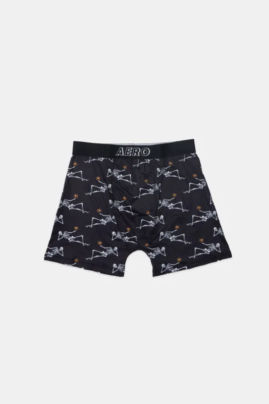 AERO Skeletons Printed Boxer Briefs sold by Bluenotes
