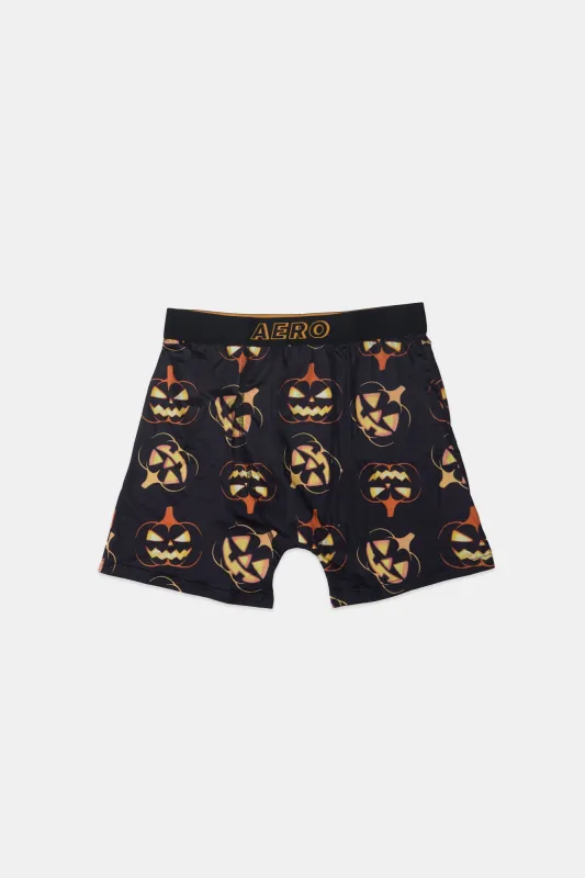 AERO Jack-O'-Lanterns Printed Boxer Briefs sold by Bluenotes