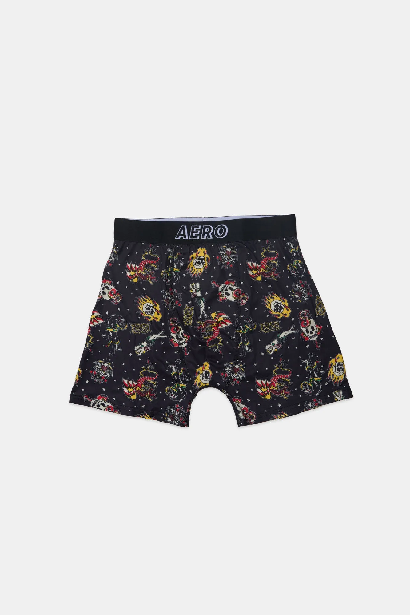 AERO Skulls & Snakes Printed Boxer Briefs sold by Bluenotes