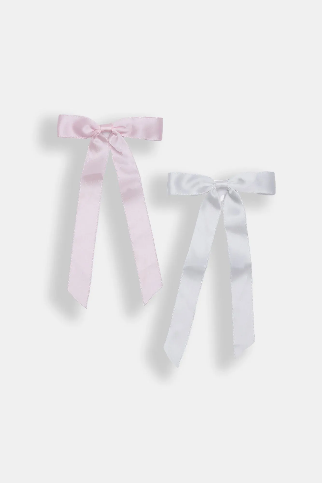AERO Satin Bow Hair Clips 2-Pack sold by Bluenotes