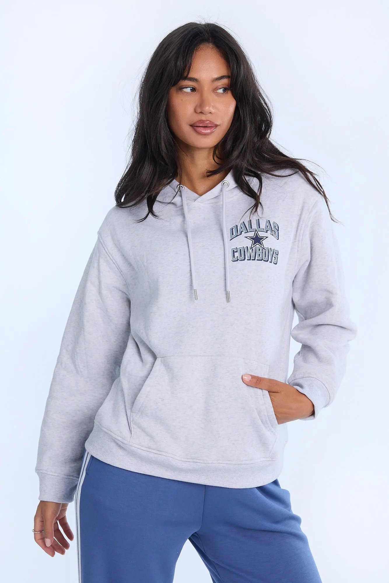 Dallas Cowboys Graphic Boyfriend Hoodie sold by Bluenotes product image thumbnail 2