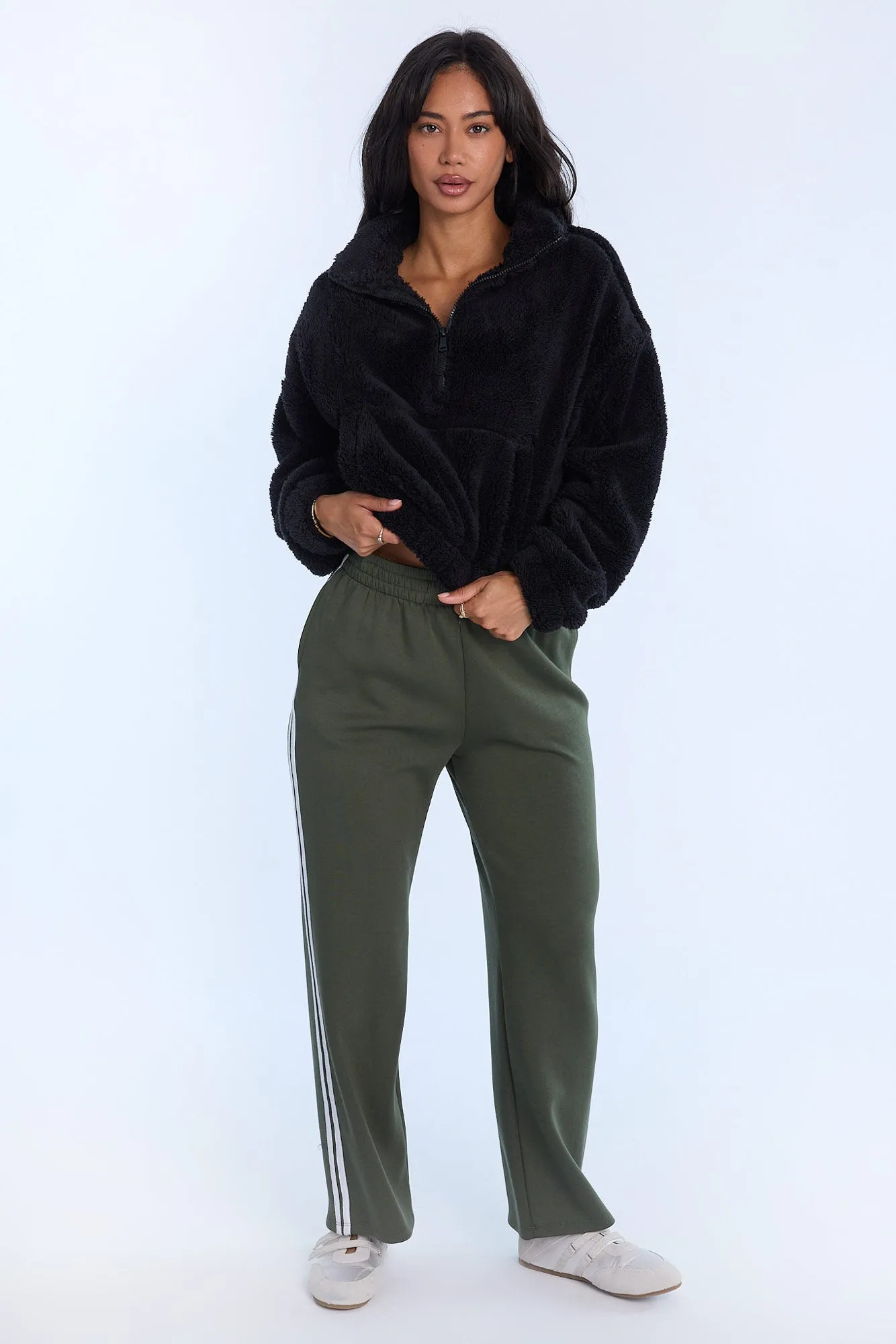 AERO Quarter-Zip Teddy Sweatshirt sold by Bluenotes product image thumbnail 5