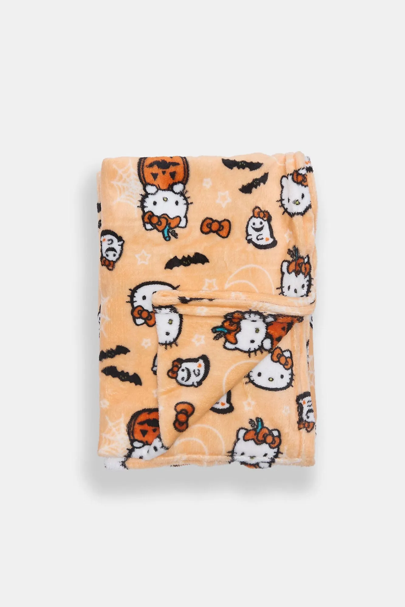 Hello Kitty Halloween Plush Blanket sold by Bluenotes