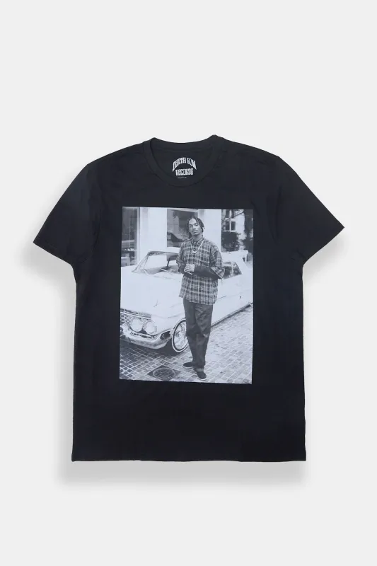 Snoop Dogg Portrait Graphic Tee sold by Bluenotes