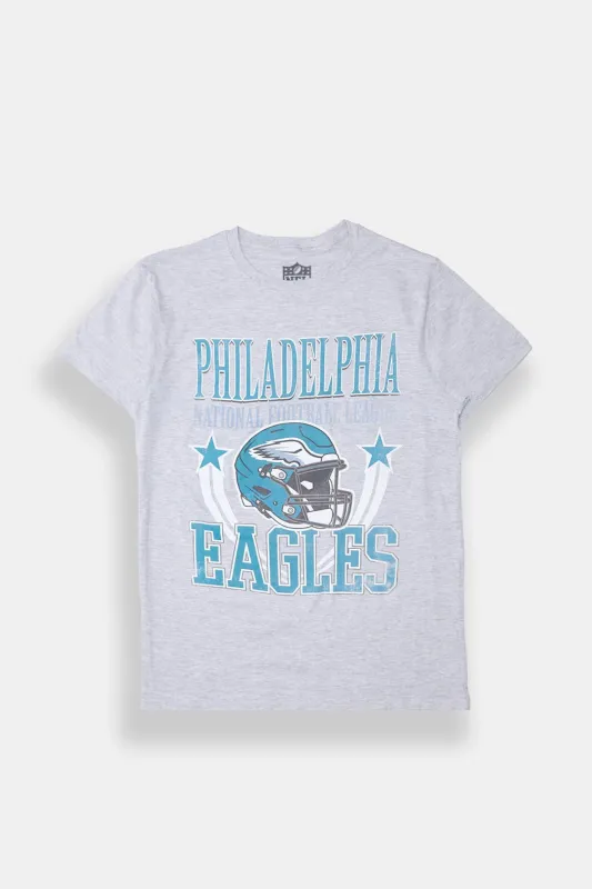 Philadelphia Eagles Graphic Boyfriend Tee sold by Bluenotes