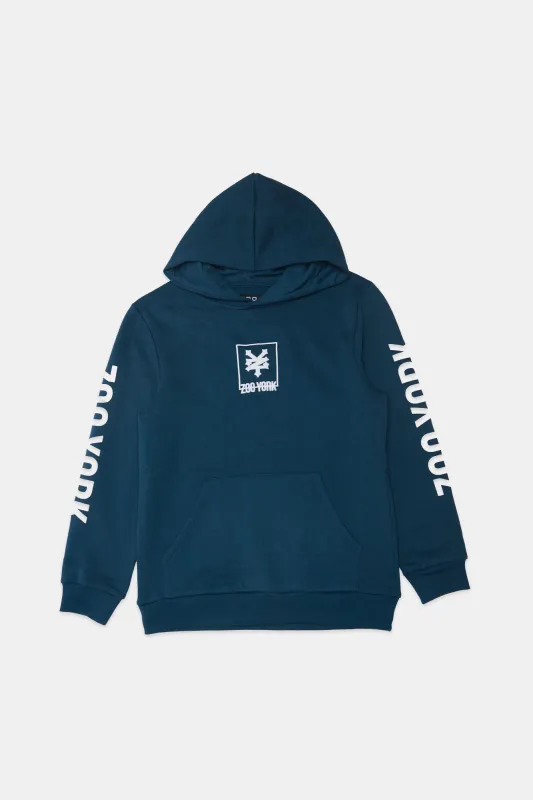 Boys' Zoo York Boxy Logo Graphic Hoodie sold by Bluenotes