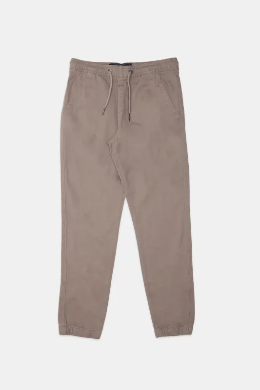 Boys' Arsenic Twill Jogger sold by Bluenotes