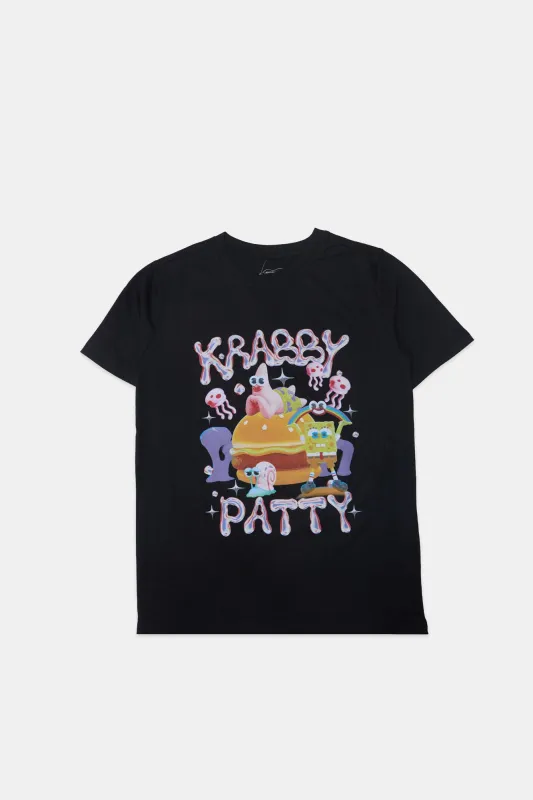 Boys' Krabby Patty Graphic Classic Tee sold by Bluenotes