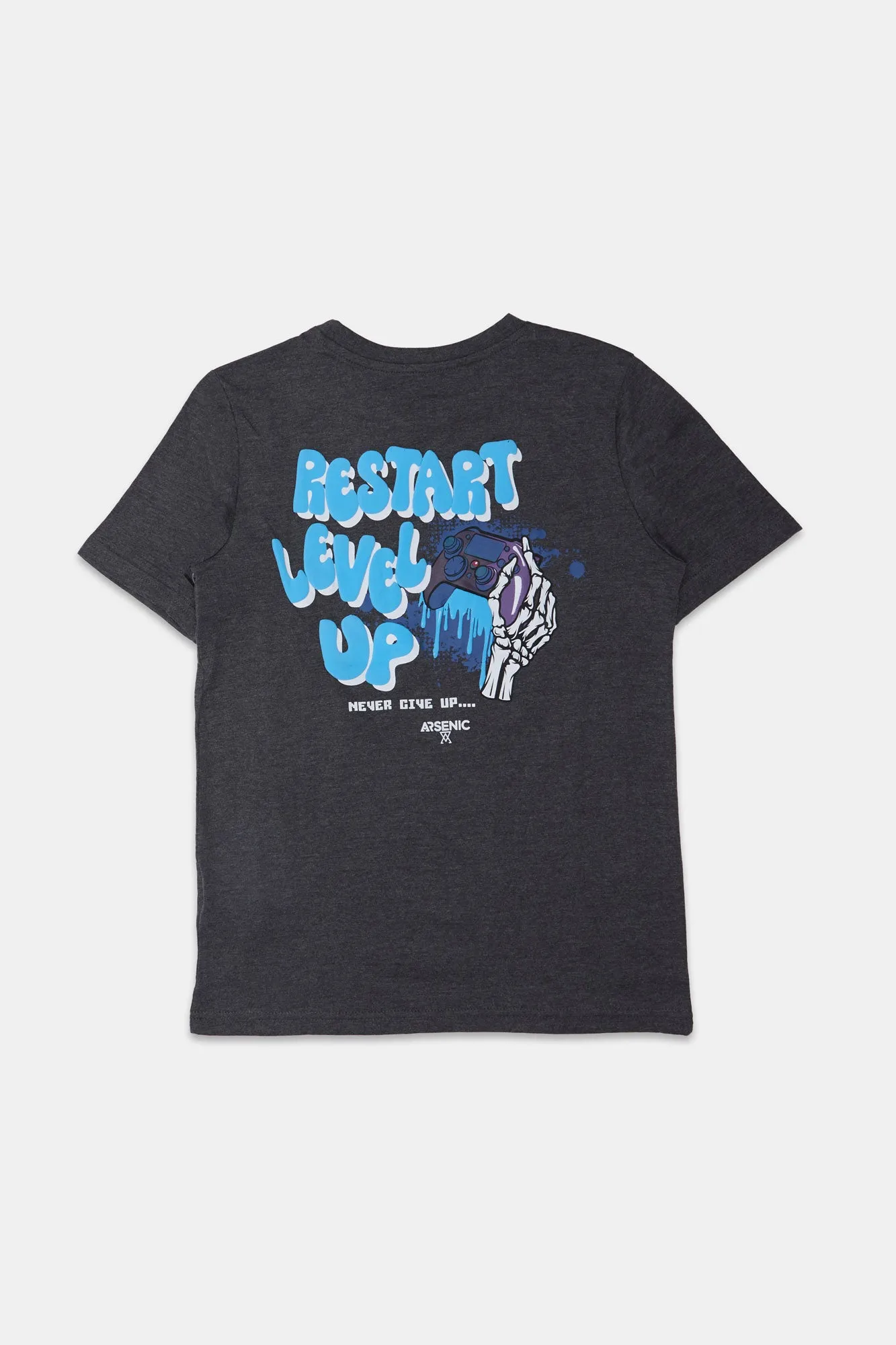 Boys' Arsenic Puff Print Graphic Classic Tee sold by Bluenotes