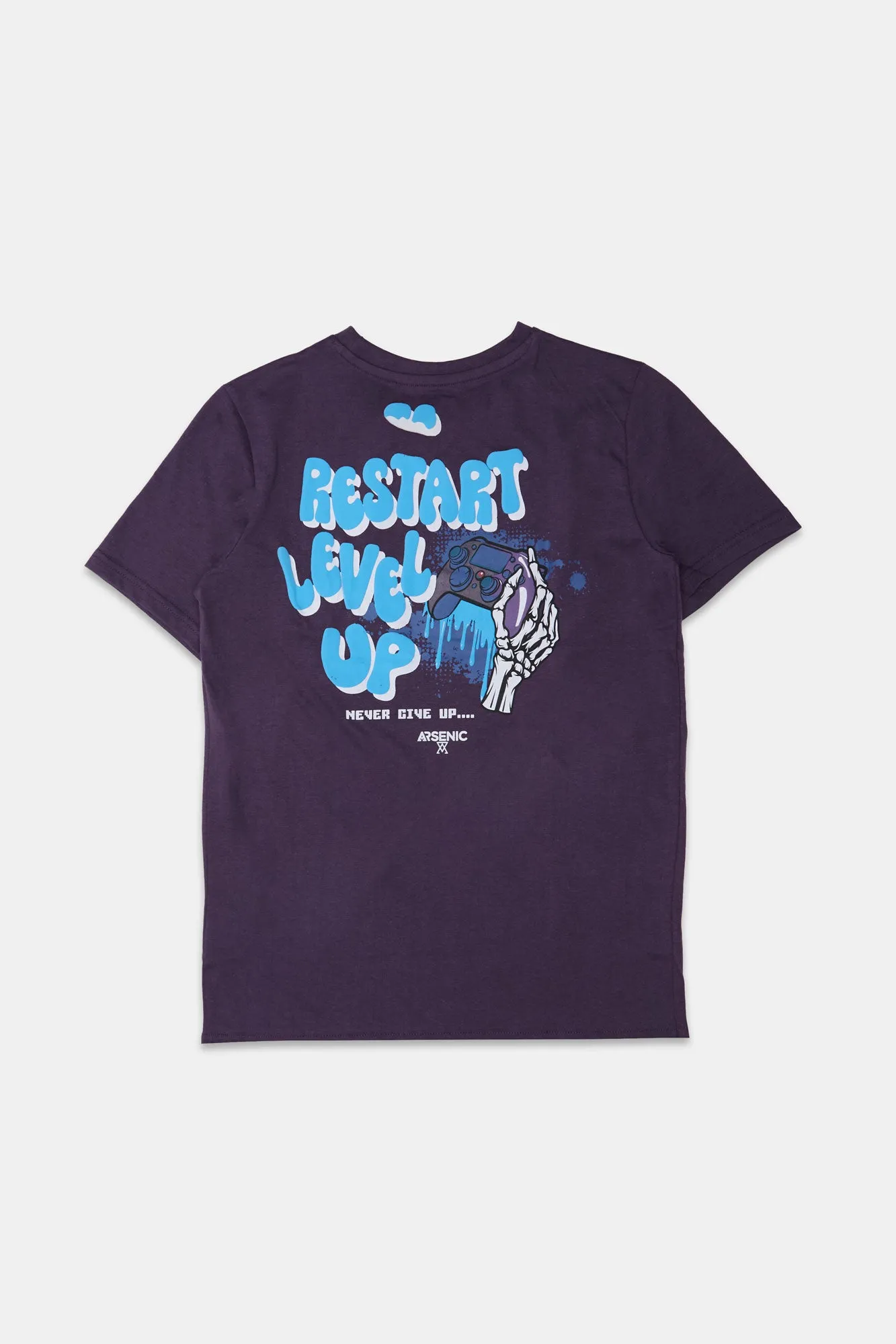 Boys' Arsenic Puff Print Graphic Classic Tee sold by Bluenotes product image thumbnail 3