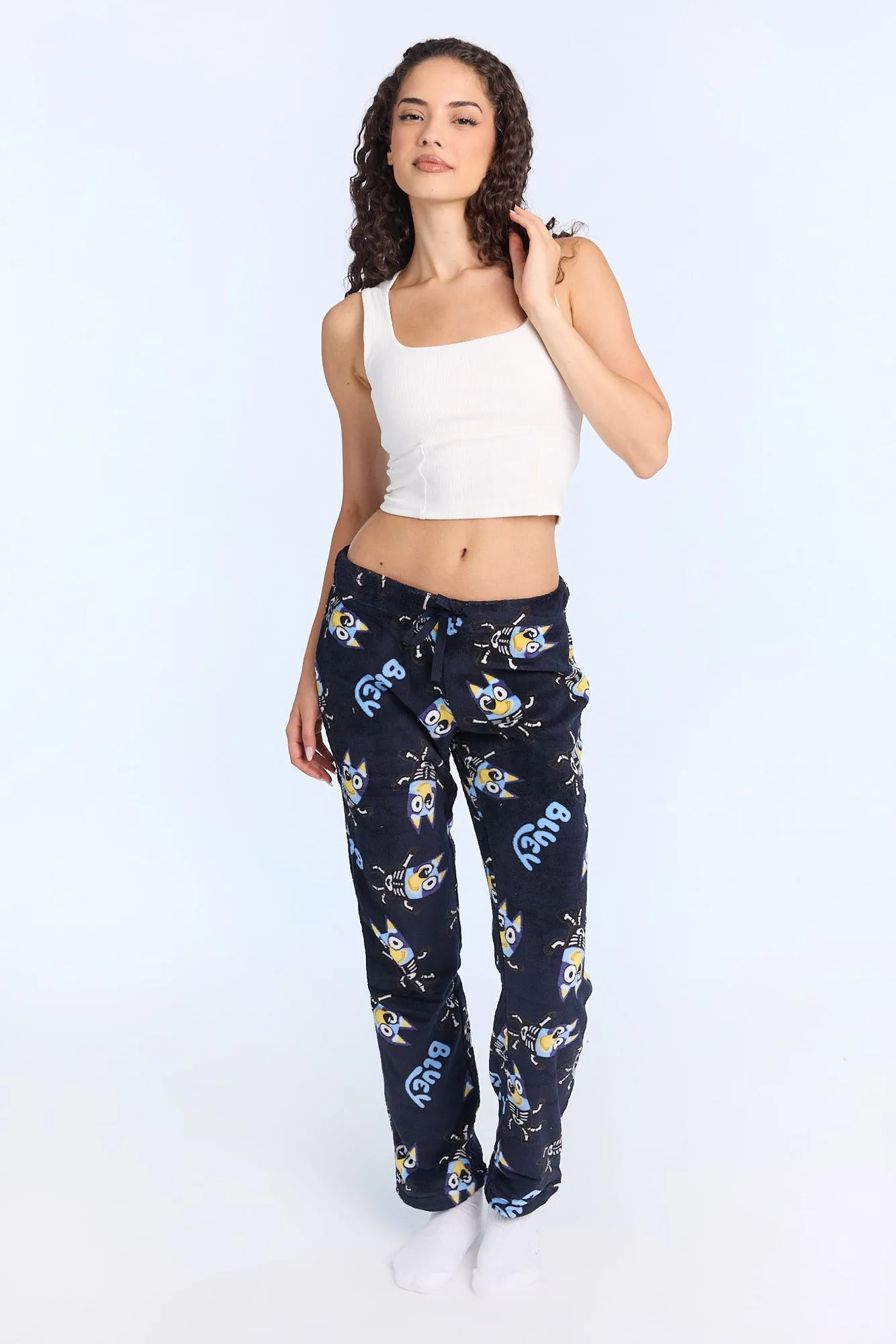 Bluey Halloween Plush Pajama Pants sold by Bluenotes product image thumbnail 4