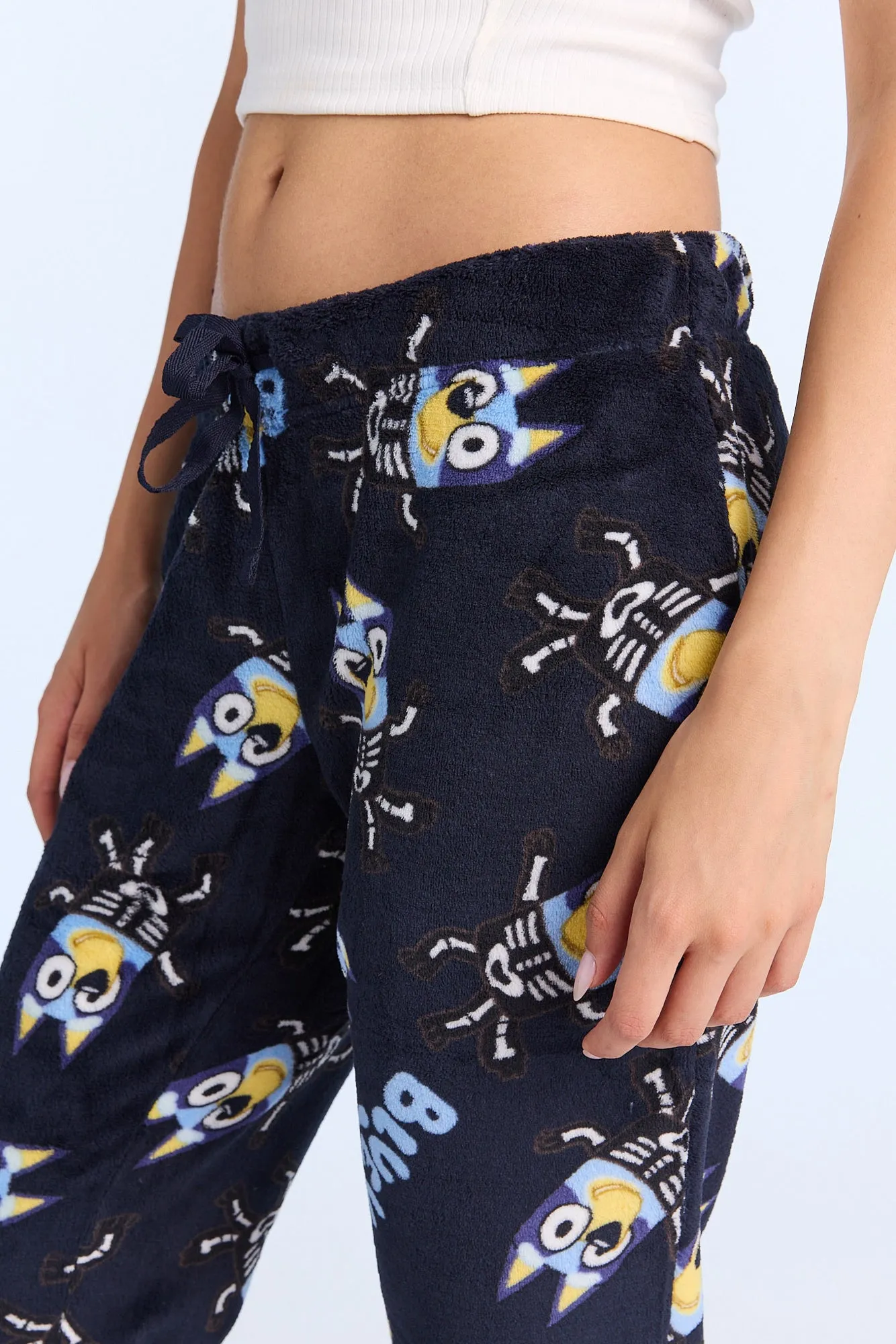 Bluey Halloween Plush Pajama Pants sold by Bluenotes product image thumbnail 2