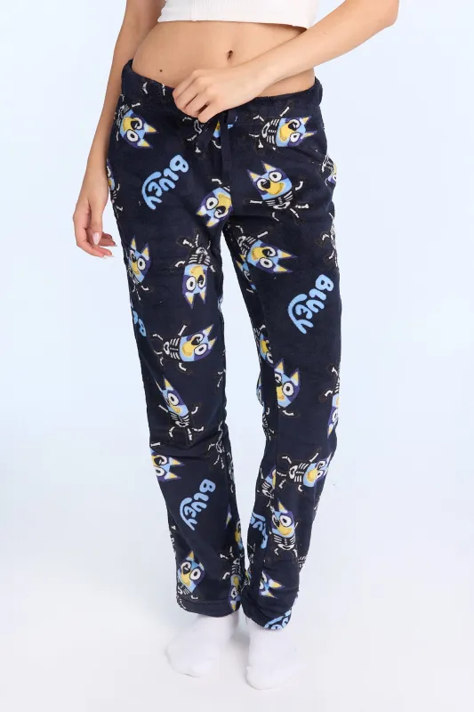 Bluey Halloween Plush Pajama Pants sold by Bluenotes