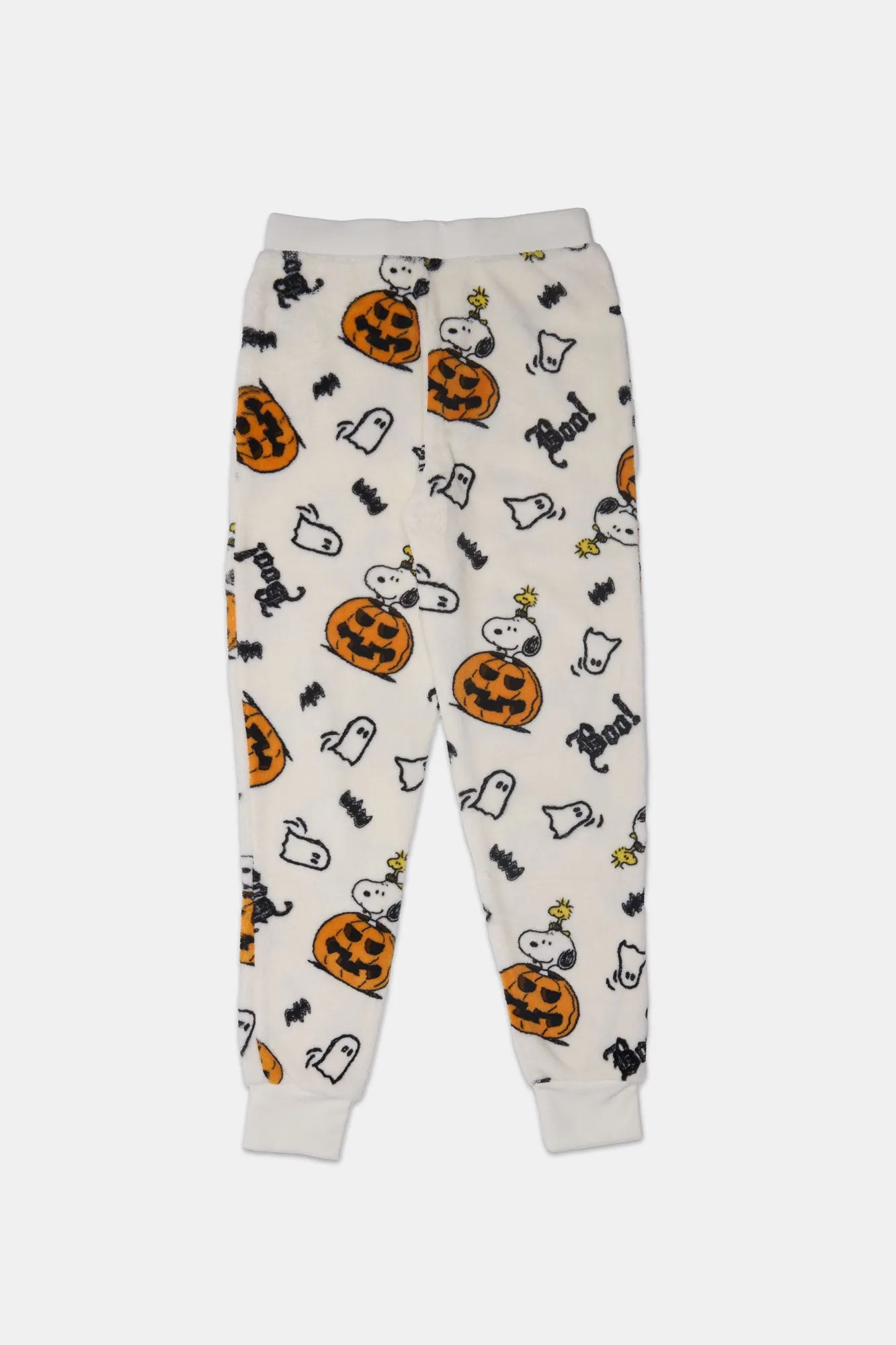 Girls' Peanuts Snoopy Pumpkin Boo Pajama Jogger sold by Bluenotes product image thumbnail 2