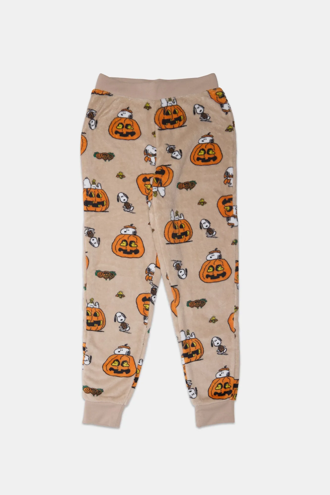 Girls' Peanuts Snoopy Pumpkin Pajama Jogger sold by Bluenotes