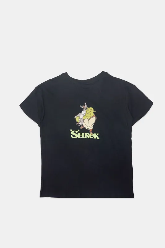 Girls' Shrek Graphic Classic Tee sold by Bluenotes