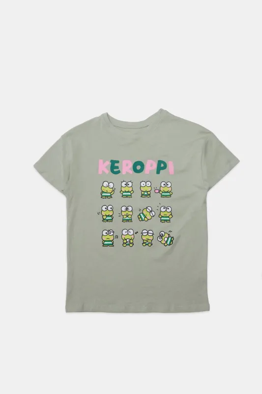 Girls' Kerropi Graphic Classic Tee sold by Bluenotes