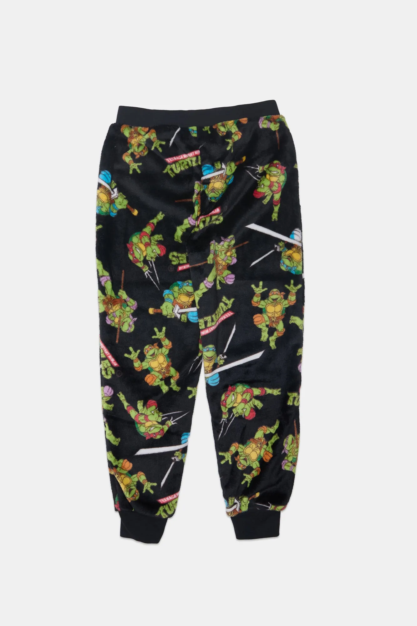Boys' Teenage Mutant Ninja Turtles Swords Plush Pajama Pants sold by Bluenotes product image thumbnail 2