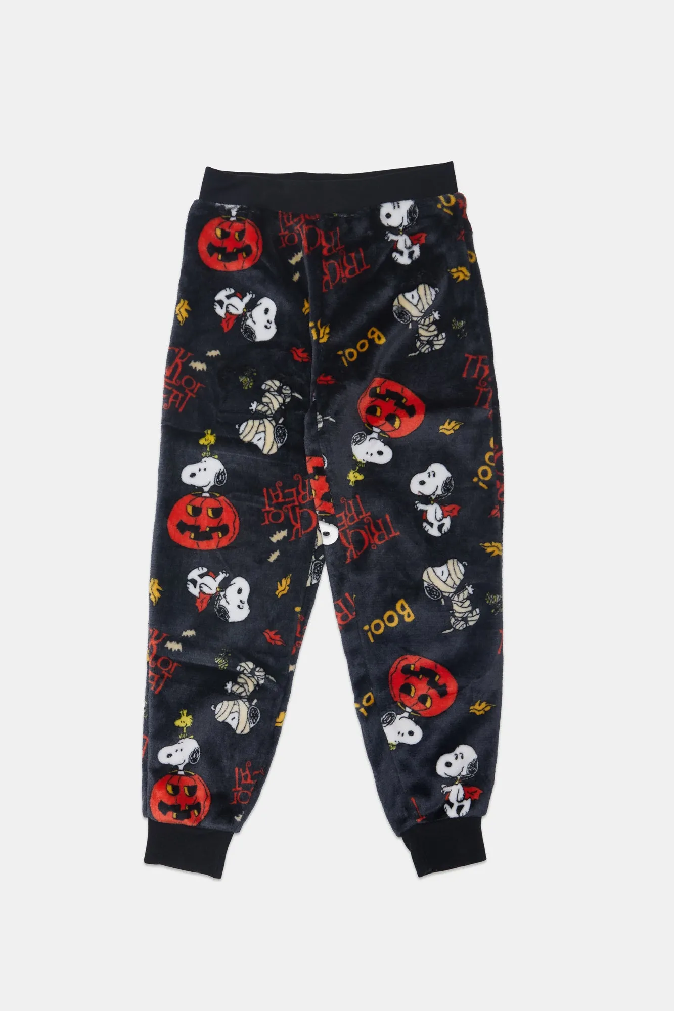 Boys' Peanuts Spooky Snoopy Plush Pajama Pants sold by Bluenotes