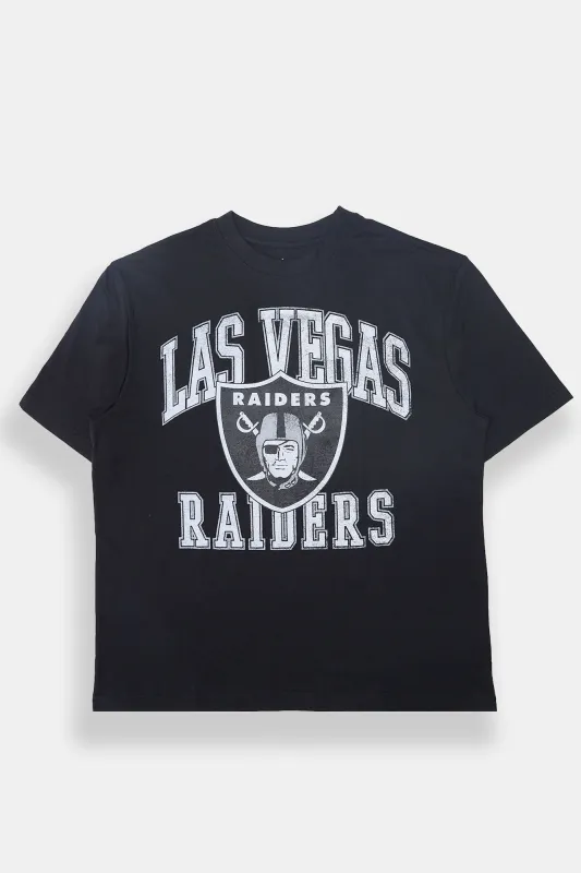 Las Vegas Raiders Graphic Oversized Tee sold by Bluenotes