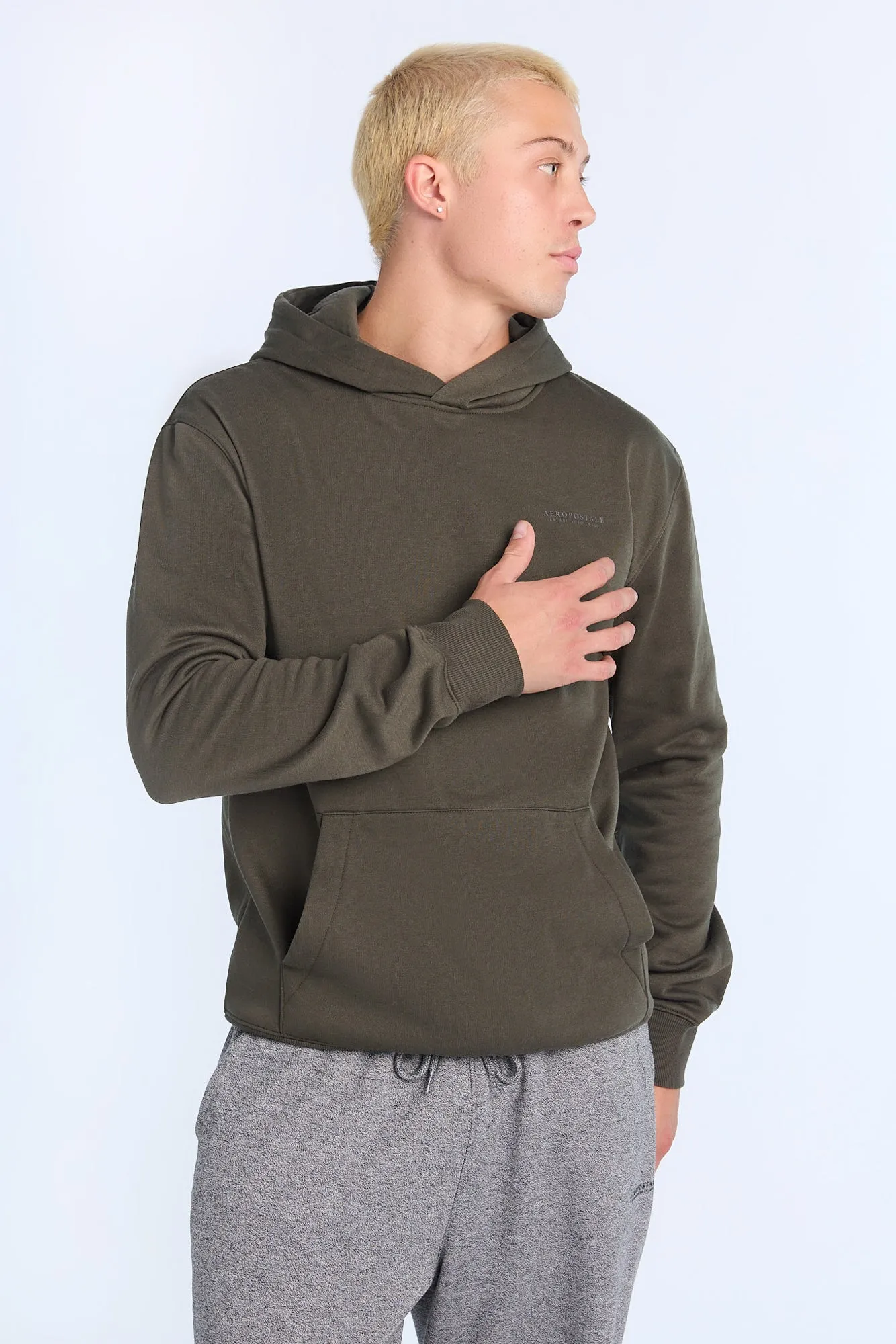 AERO Small Print Hoodie sold by Bluenotes