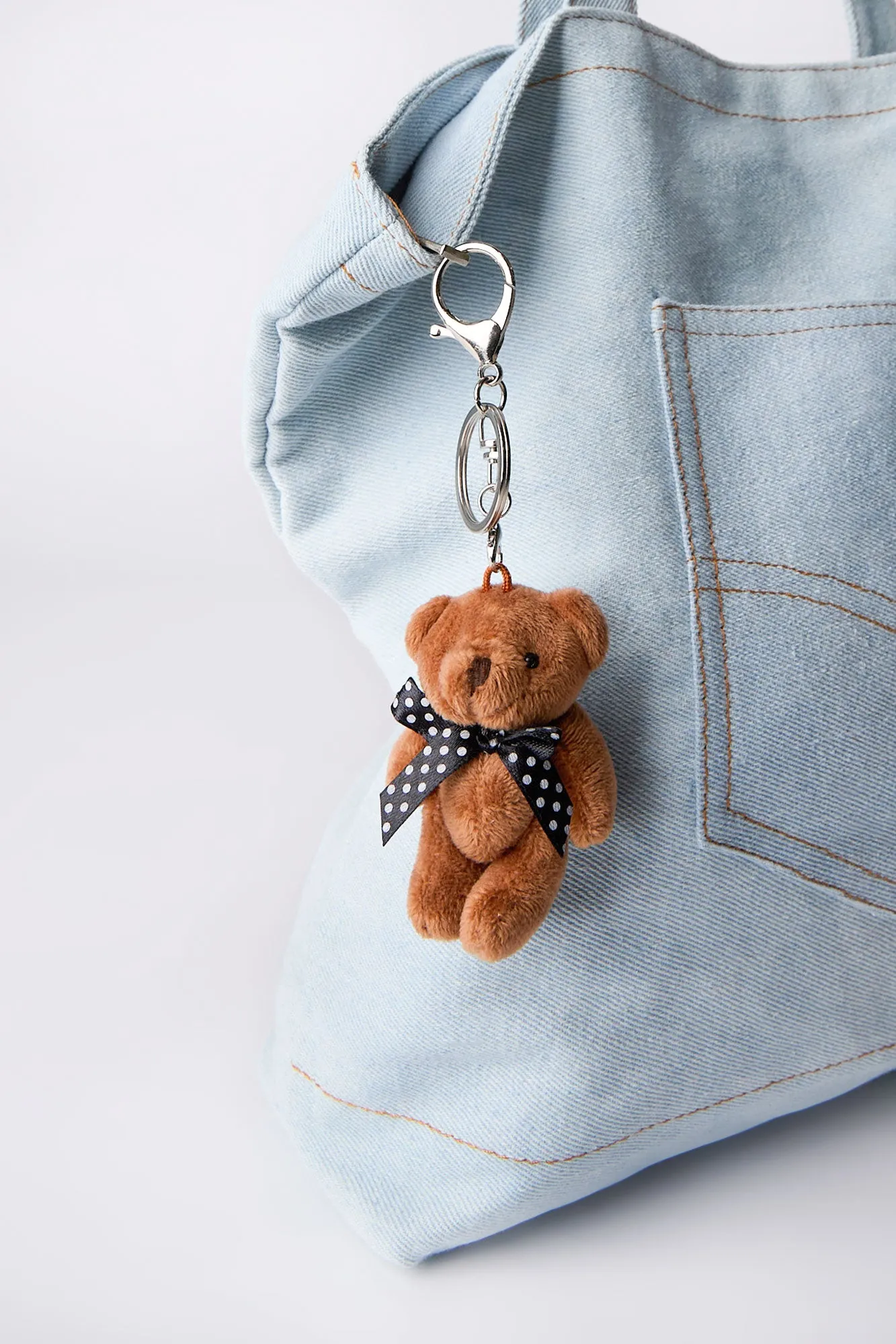 Teddy Bear Plush Keychain sold by Bluenotes product image thumbnail 2