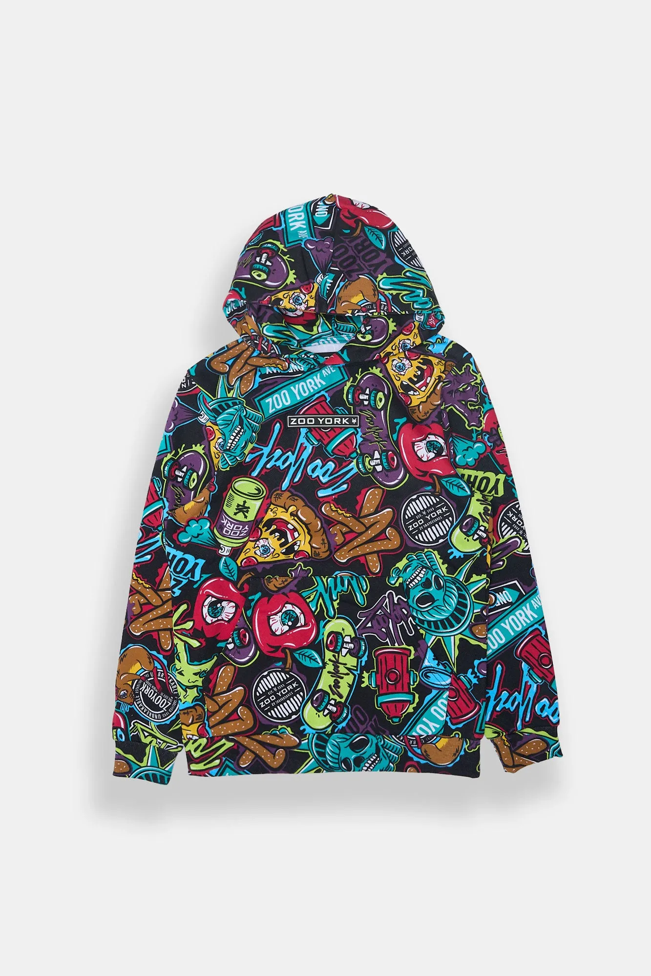 Boys' Zoo York Graffiti Hoodie sold by Bluenotes product image thumbnail 2