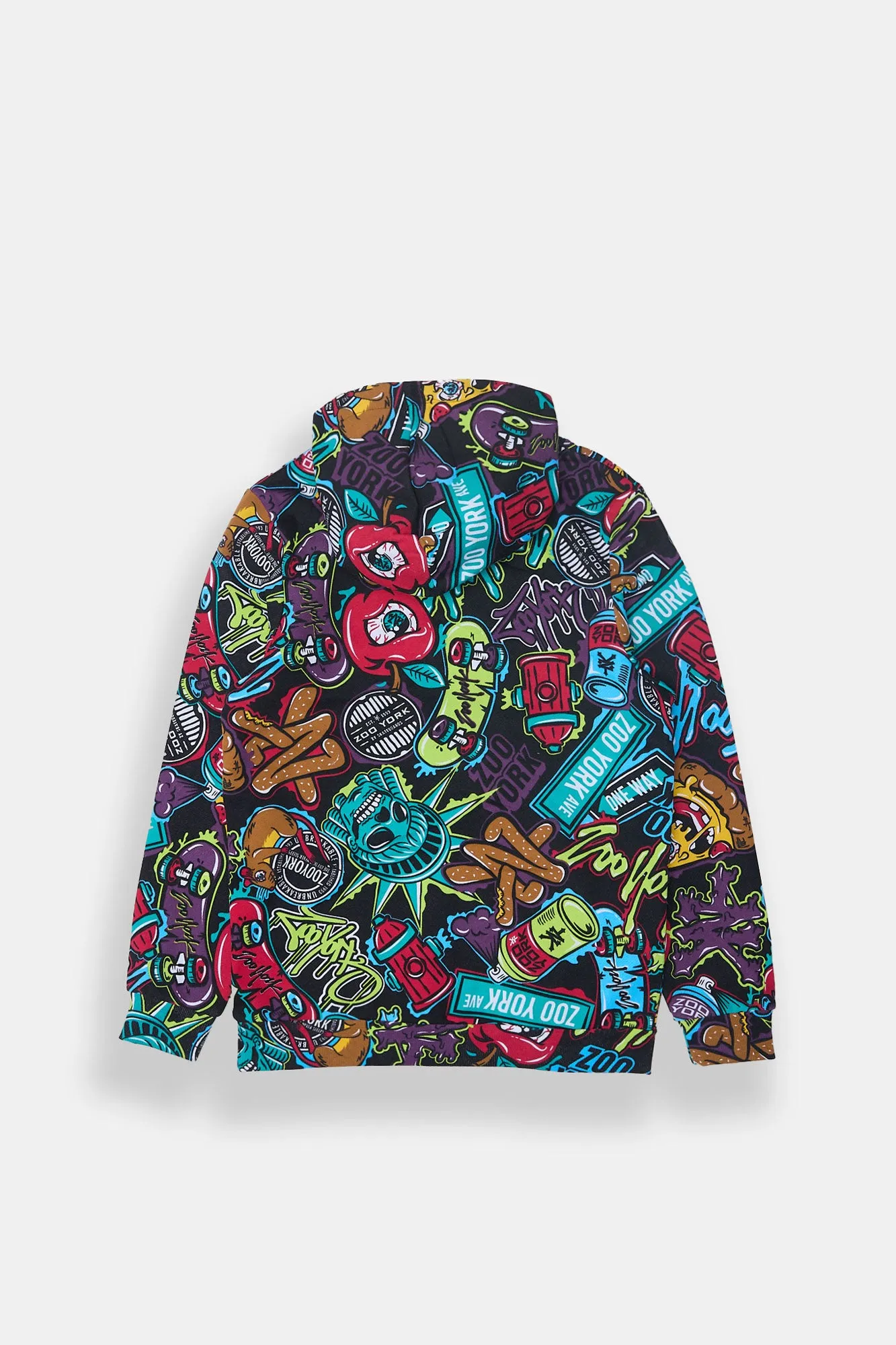 Boys' Zoo York Graffiti Hoodie sold by Bluenotes product image thumbnail 3