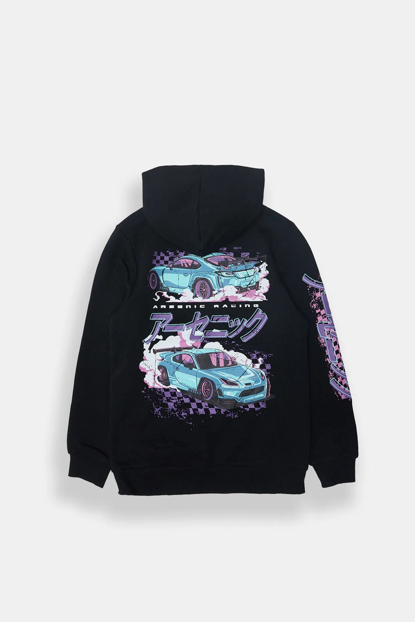 Boys' Arsenic Racing Graphic Hoodie sold by Bluenotes