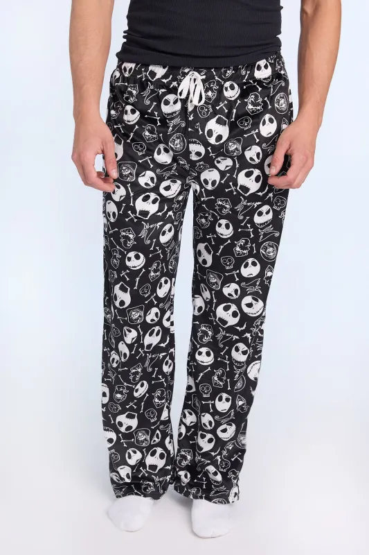 The Nightmare Before Christmas Black And White Pajama Pants sold by Bluenotes