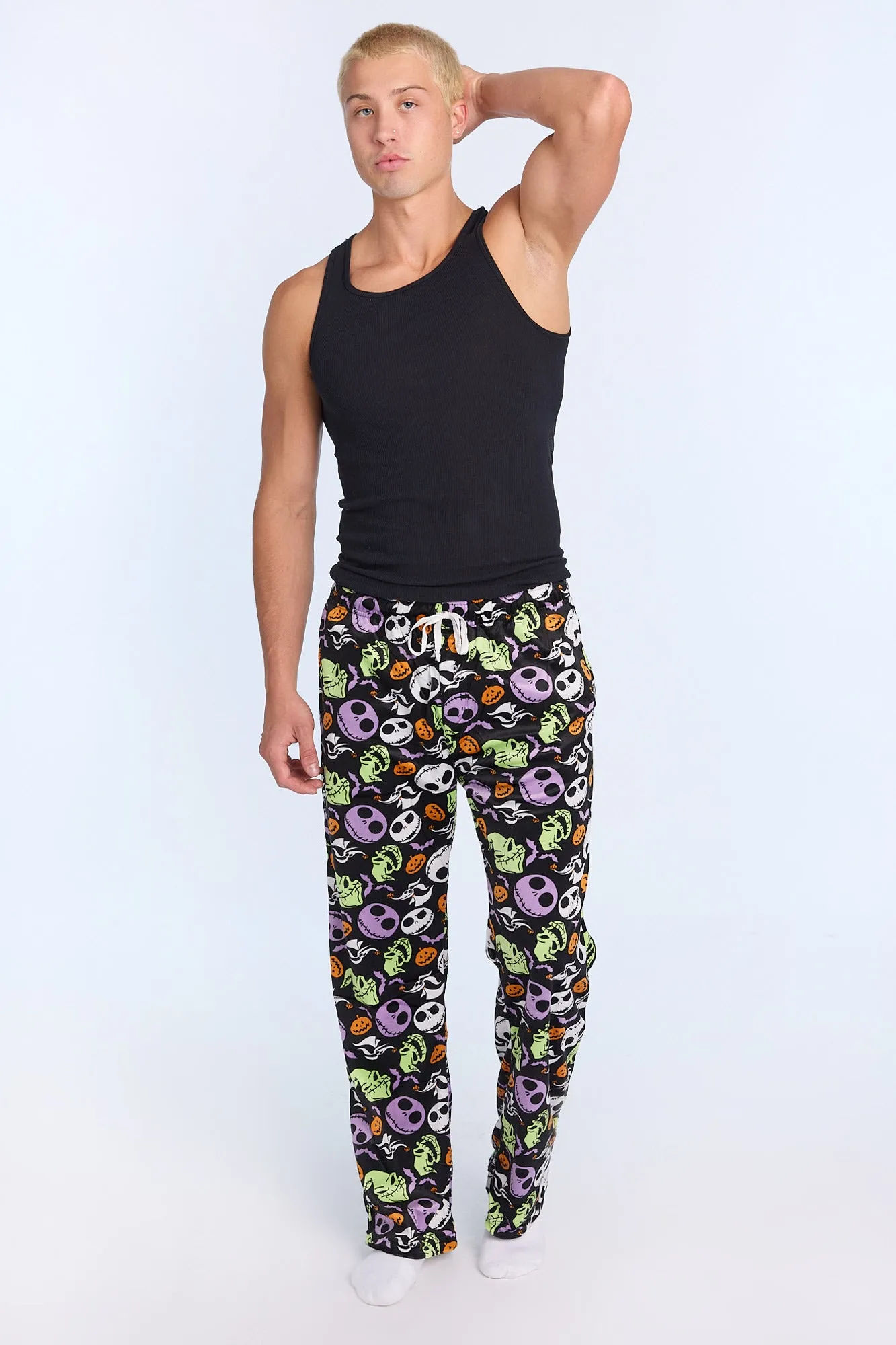 The Nightmare Before Christmas Multi Pajama Pants sold by Bluenotes product image thumbnail 4