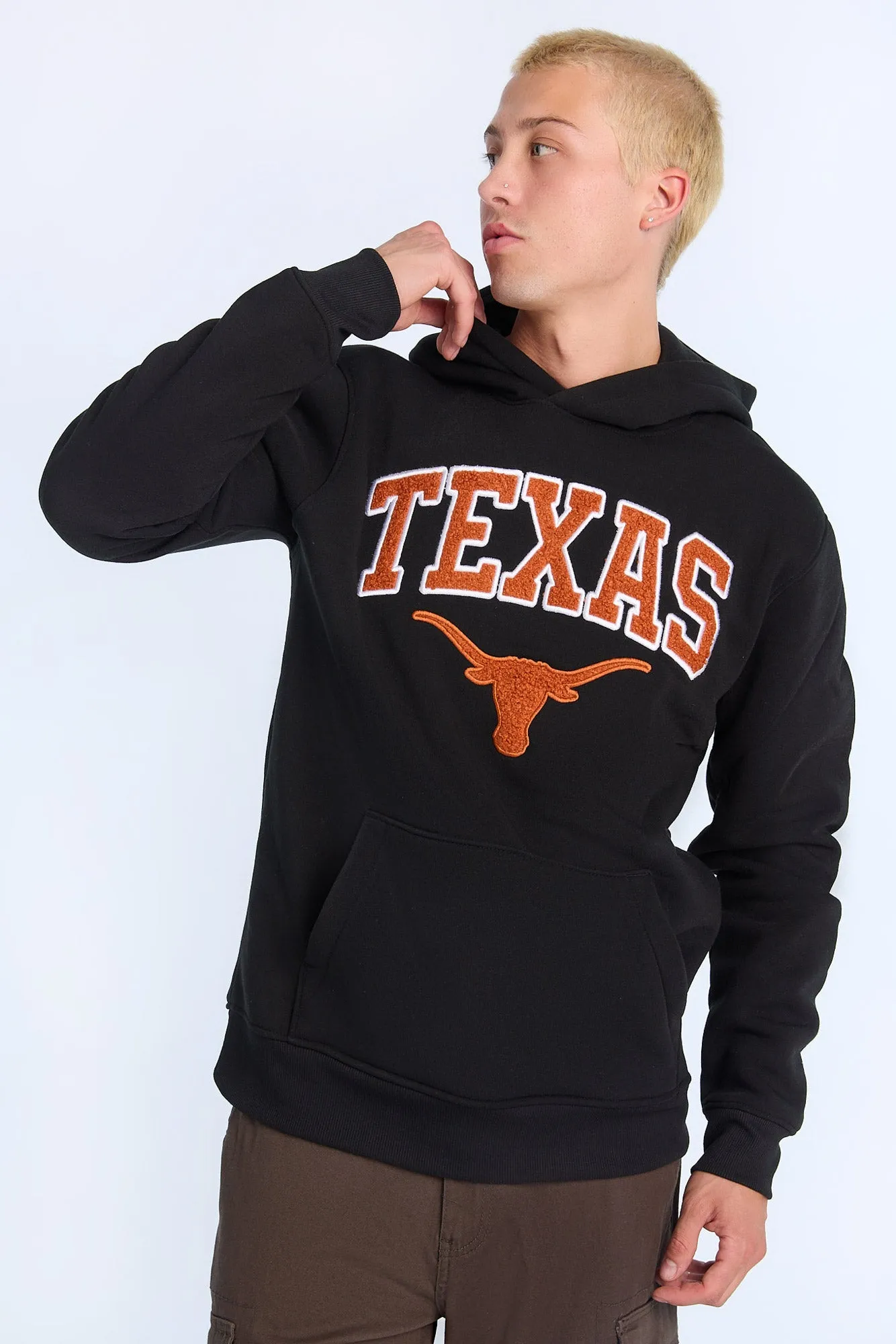 Texas Longhorns Chenille Hoodie sold by Bluenotes
