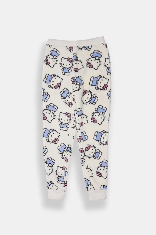 Girls' Hello Kitty Pajama Jogger sold by Bluenotes