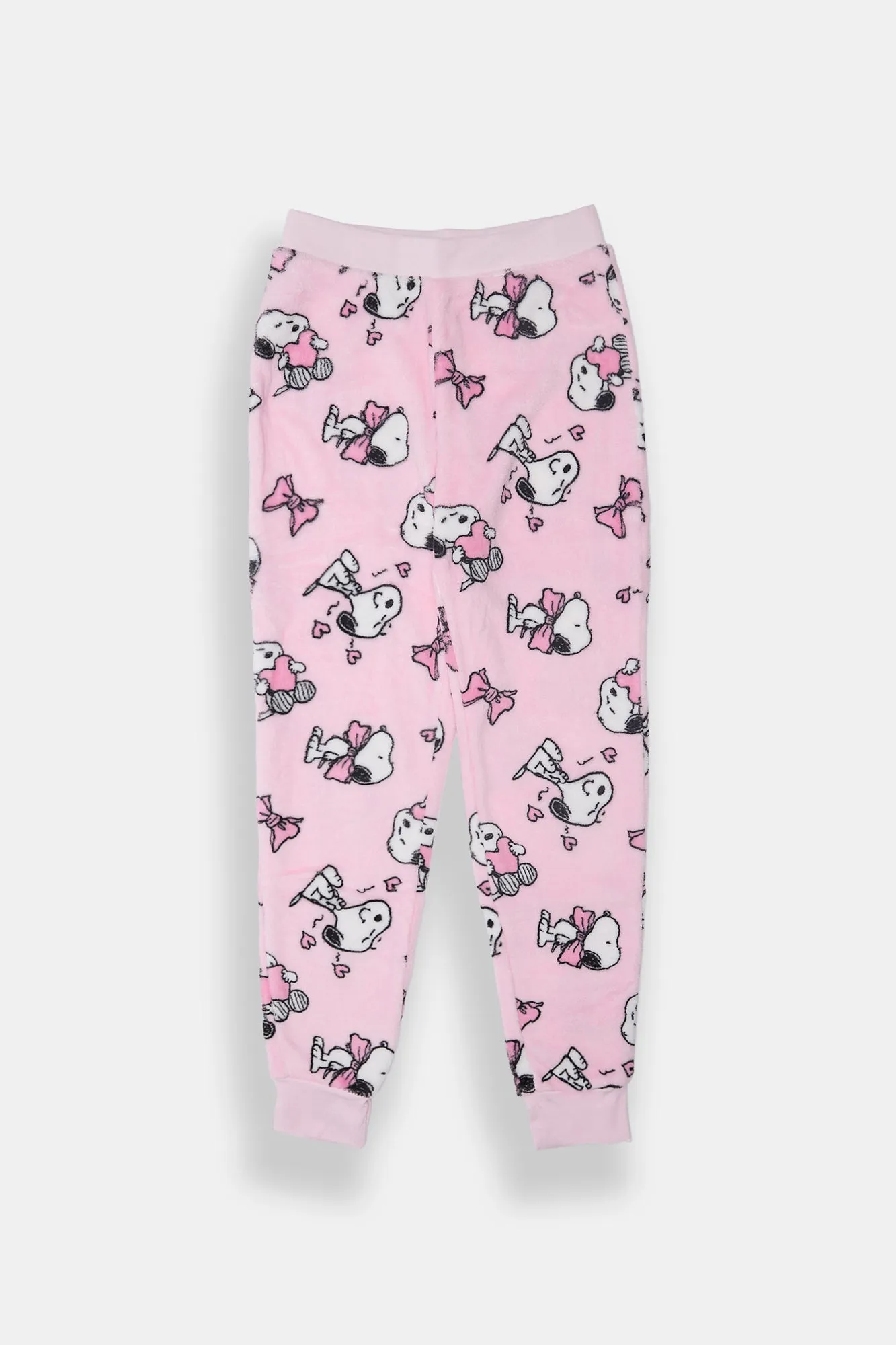 Girls' Peanuts Snoopy Hearts Pajama Jogger sold by Bluenotes