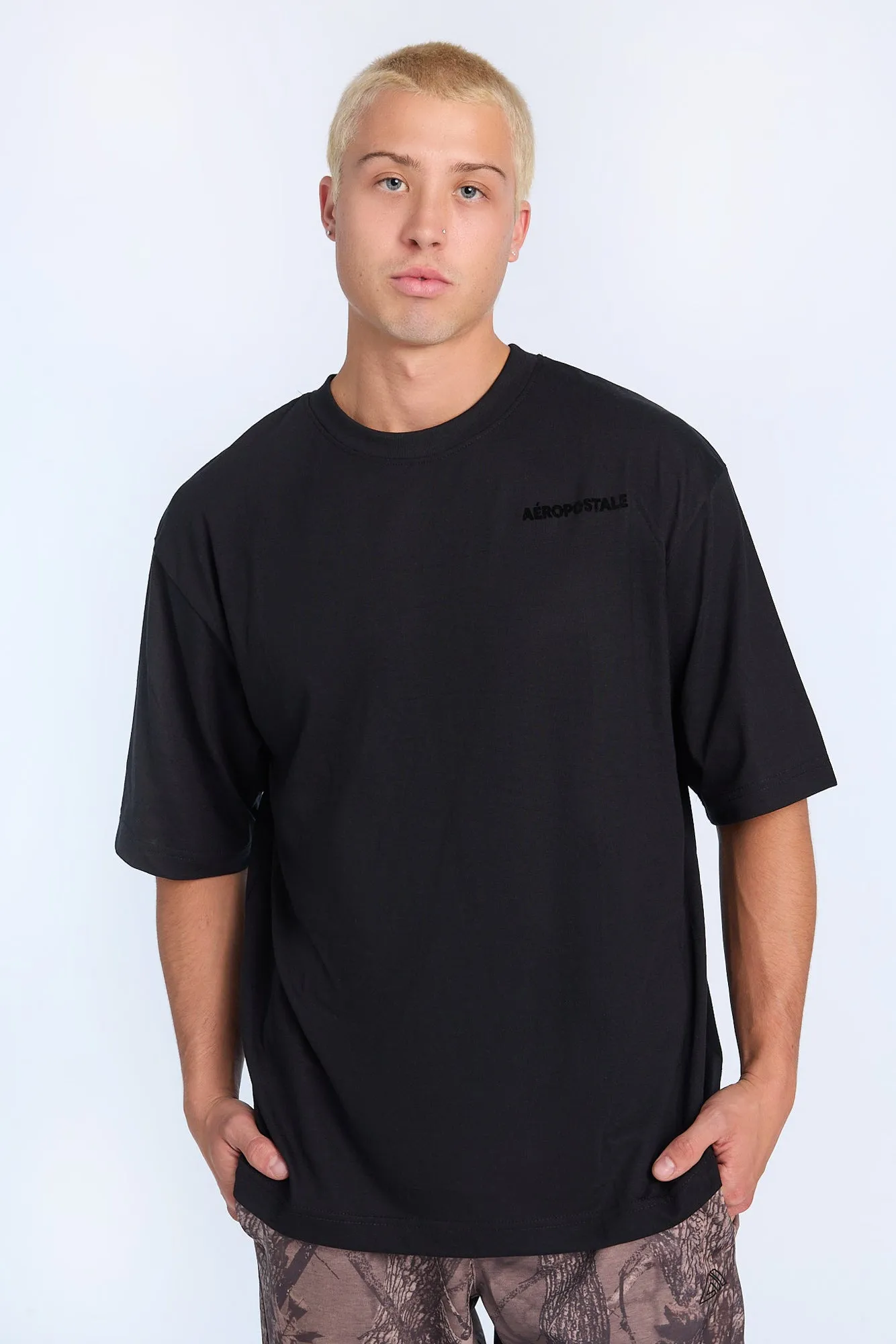 Aéropostale Flocked Graphic Tee sold by Bluenotes product image thumbnail 2